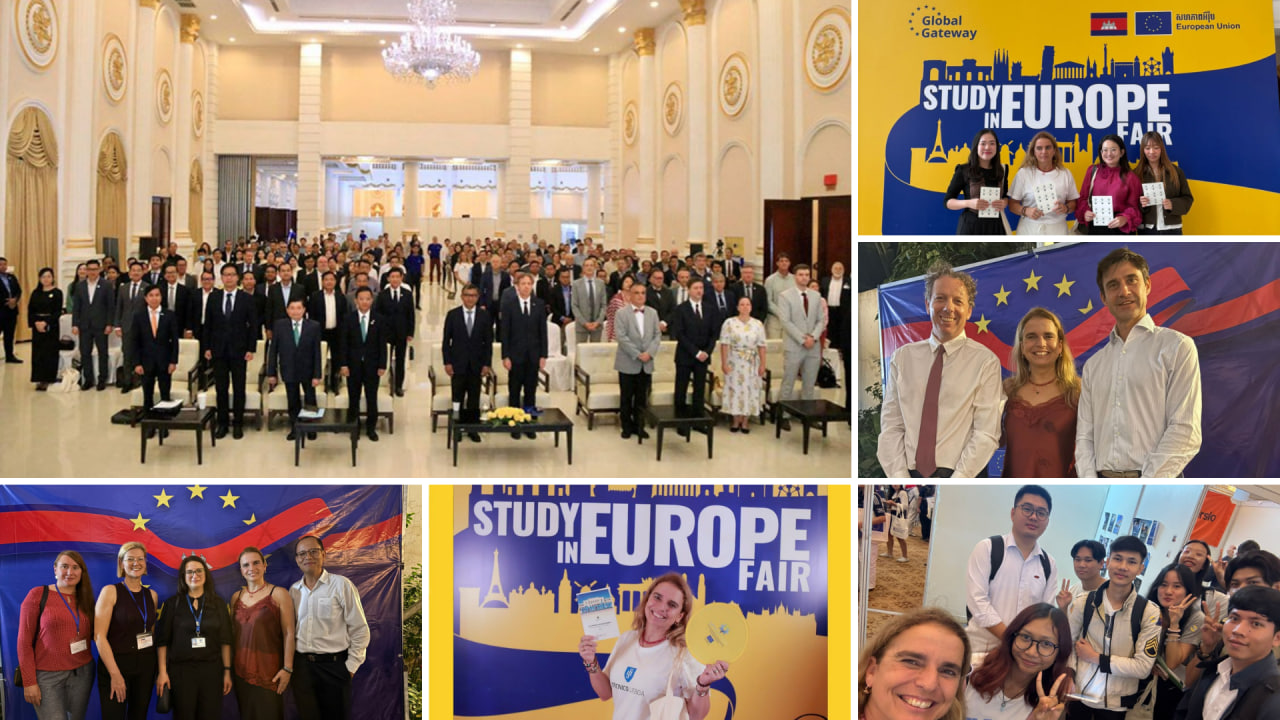 🌍 UNICATION at the EU Study Fair 2025 in Cambodia